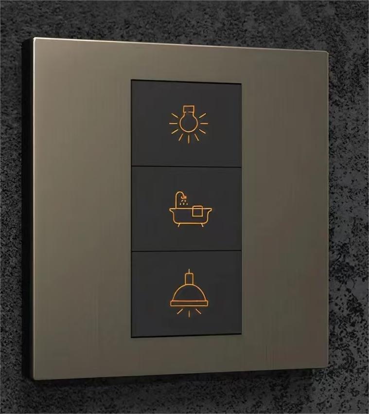 超薄金属包边轻触面板